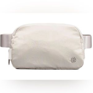 white opal lululemon belt bag